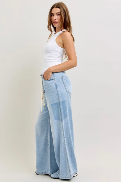 Judy Blue - High Waist Palazzo Denim