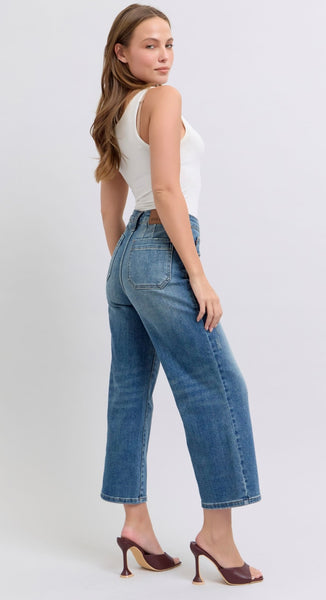 Judy Blue - High Waisted Utility Pocket Jeans