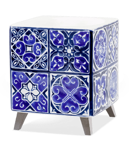 Indigo Tile Wax Warmer
