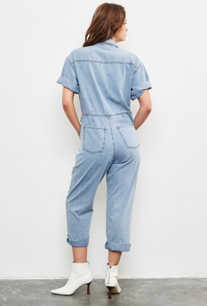 Sarah Denim Jumpsuit