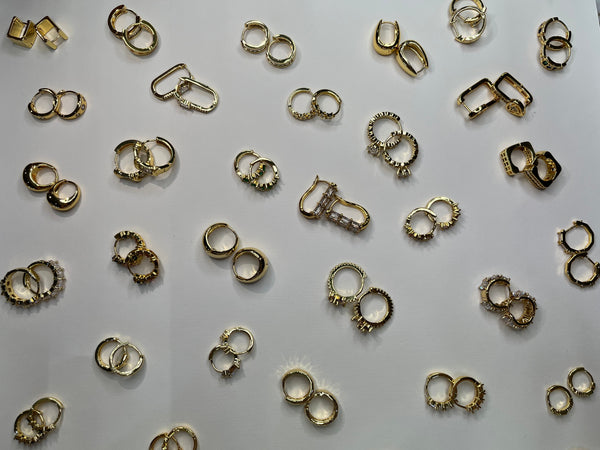 Mystery Gold Hoops