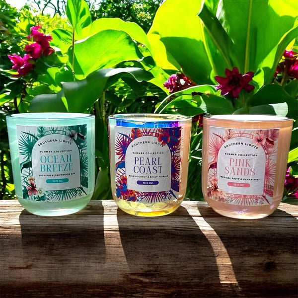 Southern Lights Candles - Summer Collection