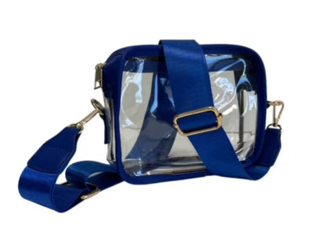 Clear Bag - Blue