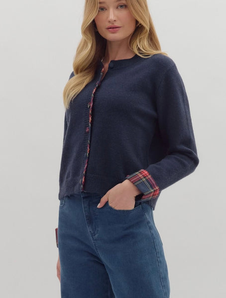 Josephine Knit Cardigan - Navy