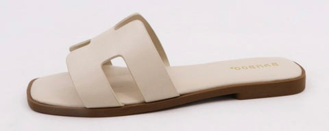 Isla Slip-On Sandal - Ivory