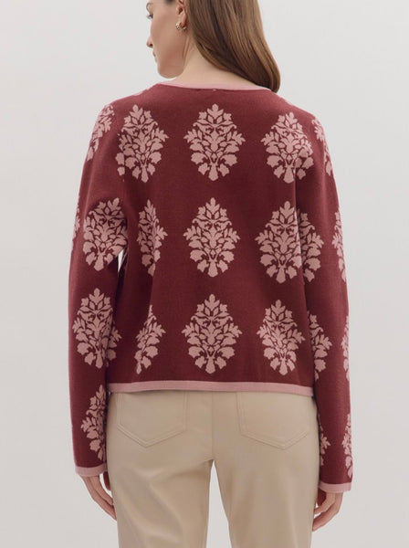 Lucia Floral Cardigan