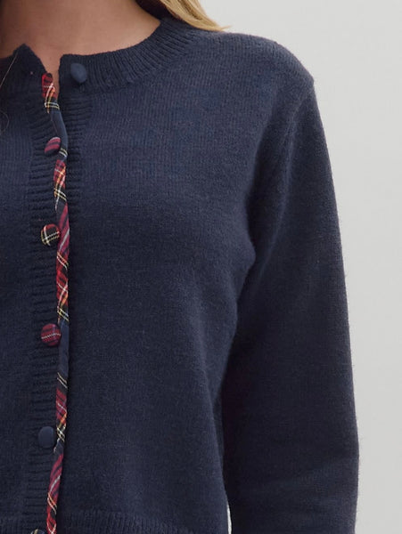 Josephine Knit Cardigan - Navy