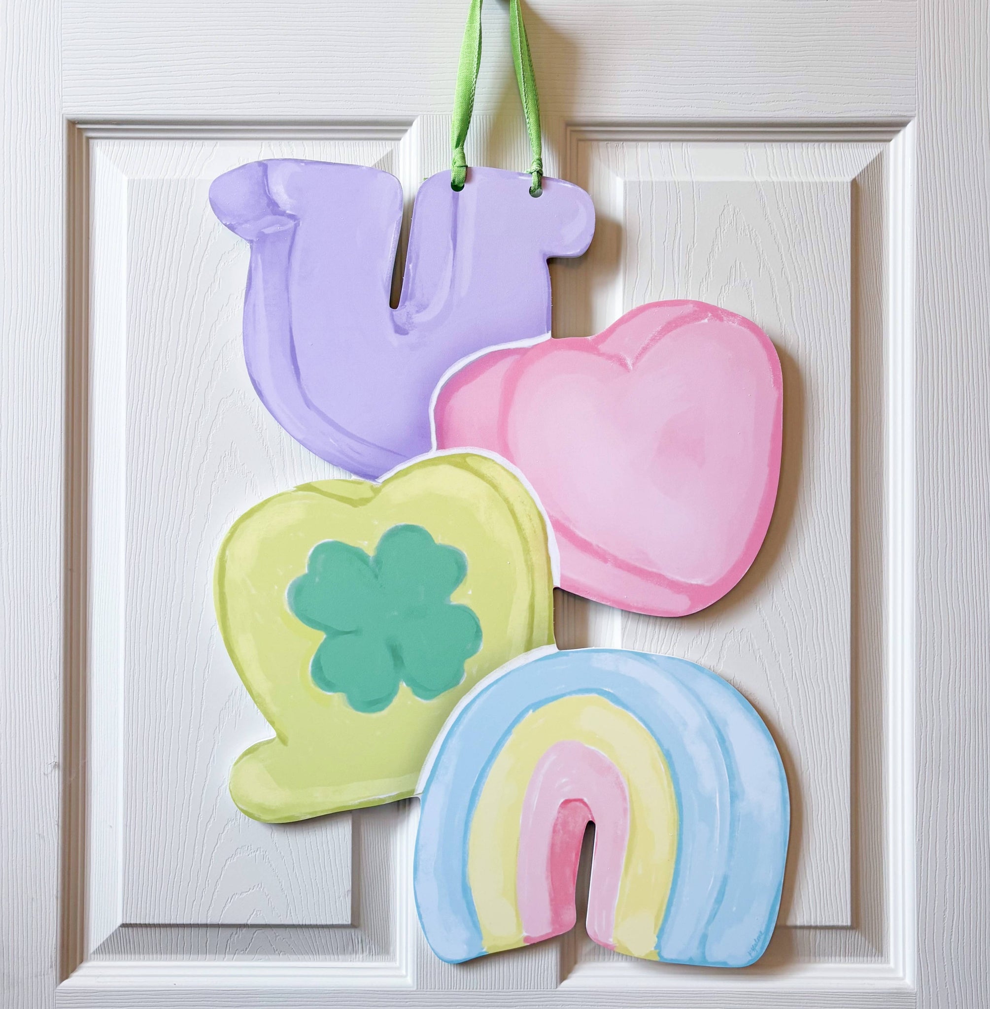 Home Malone - Lucky Marshmallows Door Hanger