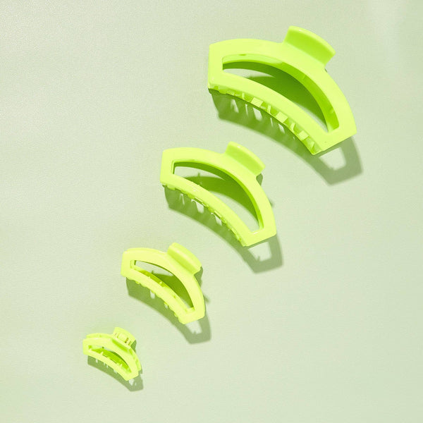 TELETIES - Snap Clip - Summer Brights - 6 Count