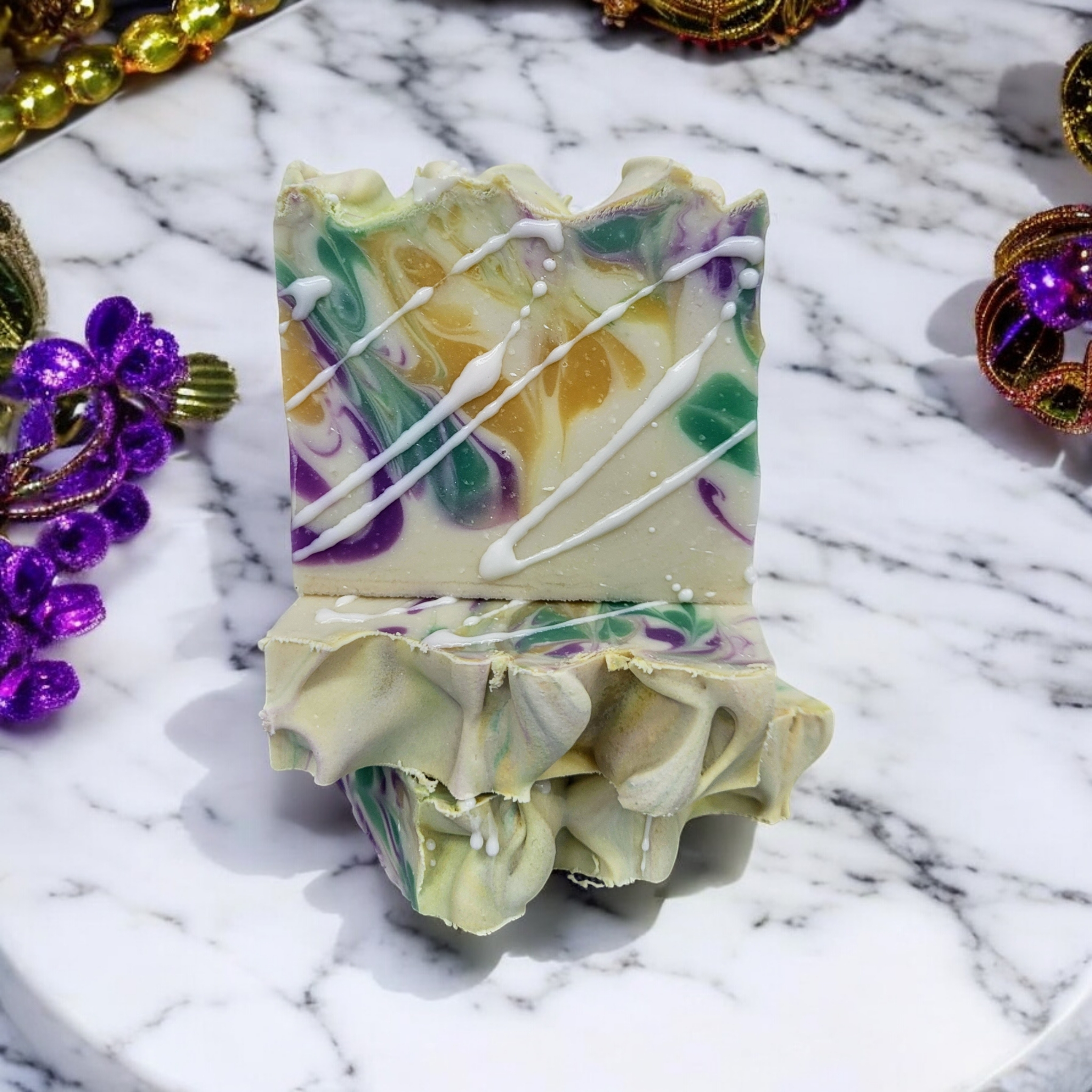 Essentially NOLA Soap Works - King Cake Artisan Soap