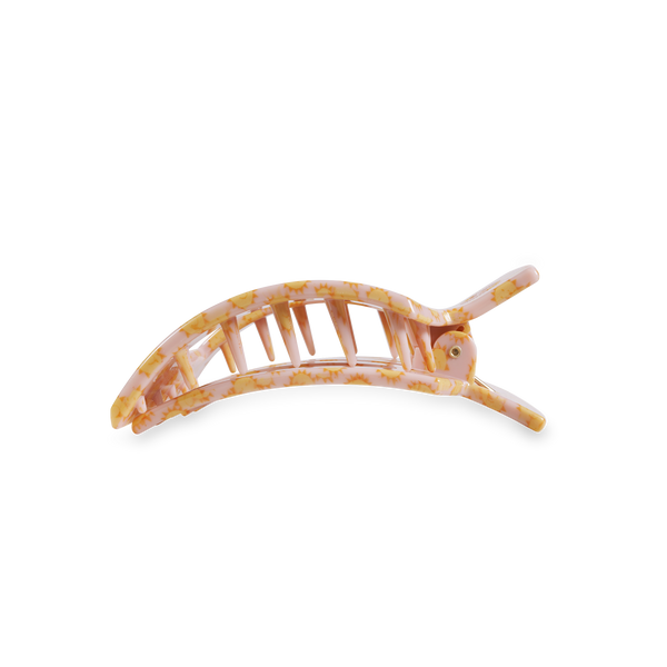 TELETIES - Square Flat Hair Clip - Sunny Days Ahead - Medium