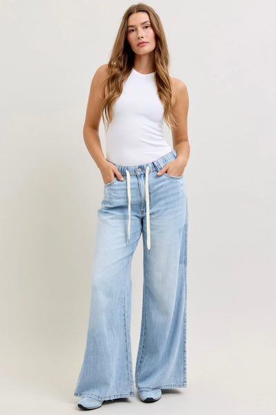 Judy Blue - High Waist Palazzo Denim