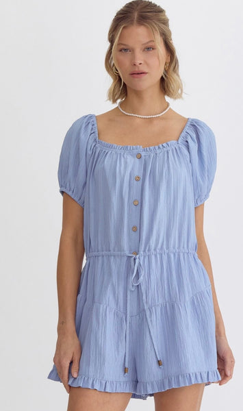Sienna Romper - Chambray