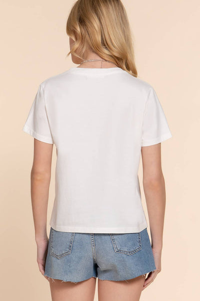Julia S/S Top - Ivory