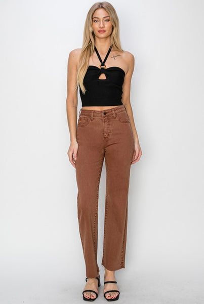 Risen - Hannan Denim Jeans - Espresso