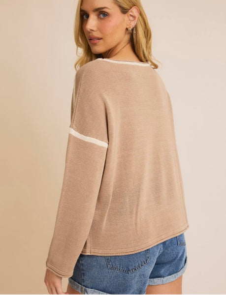 Chambertin Dr Sweater Top