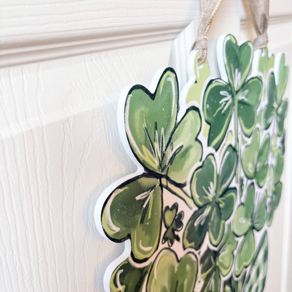 Home Malone - Clover Bouquet Door Hanger