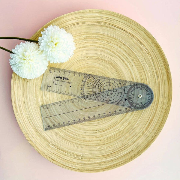 "Yes I am Always Right" Angle Ruler