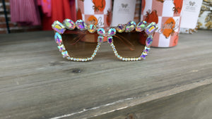 Basic, Not So Basic Rhinestone Sunglasses