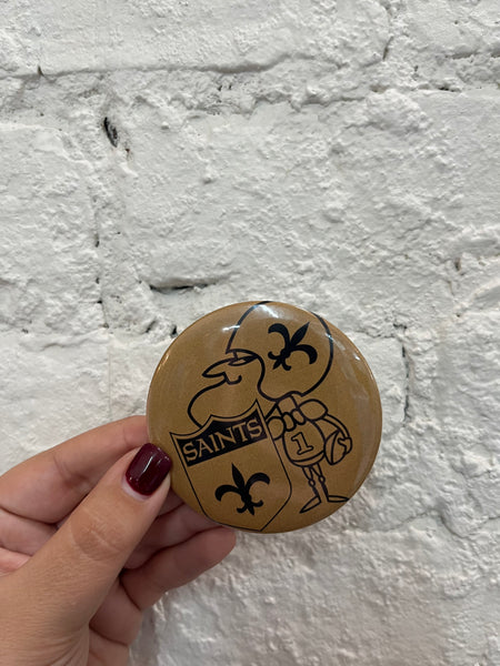 Signed by Abby - Saints Game Day Buttons (Large)