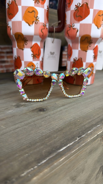 Basic, Not So Basic Rhinestone Sunglasses