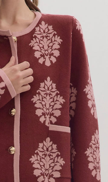 Lucia Floral Cardigan