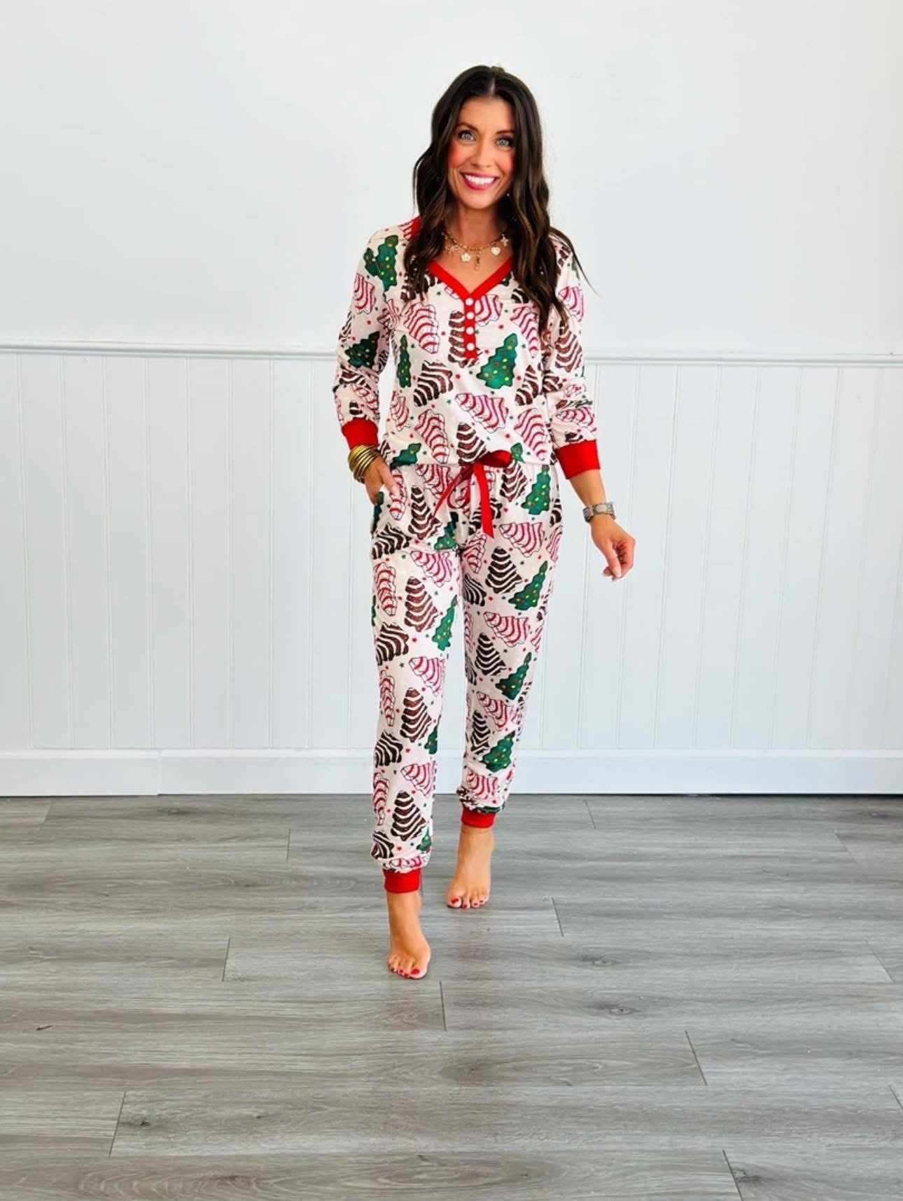 Christmas Cake Pajama Set