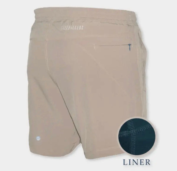 6” Khaki Freeballers Sport Shorts
