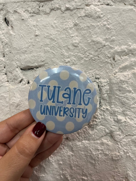 Signed by Abby - Tulane Game Day Buttons (Large)