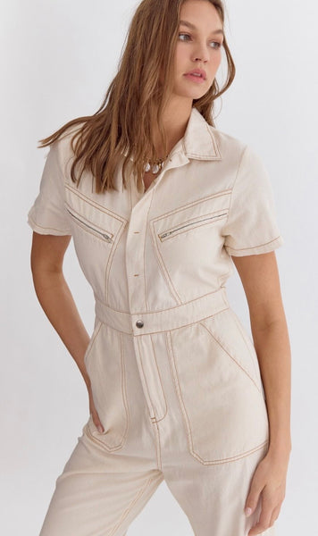Ember Jumpsuit - Natural