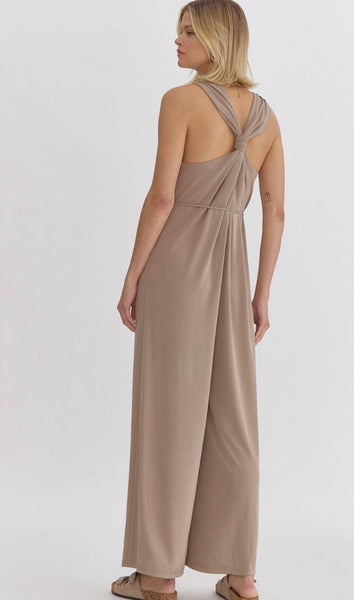 Amira Jumpsuit - Light Mocha