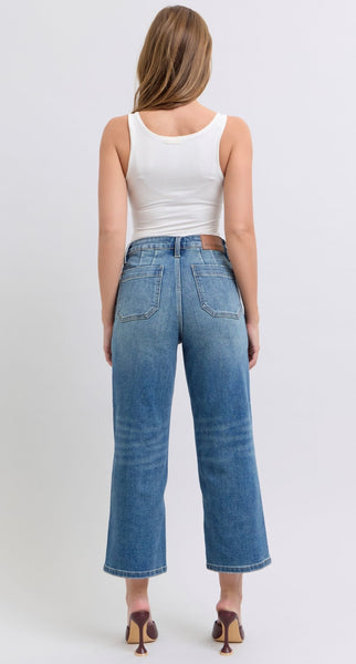 Judy Blue - High Waisted Utility Pocket Jeans