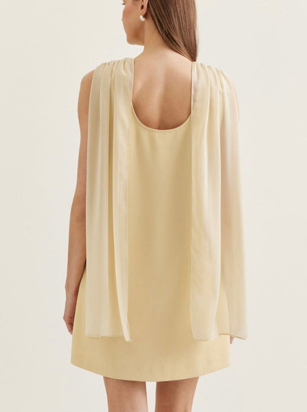Amelia Mini Dress - Lemon