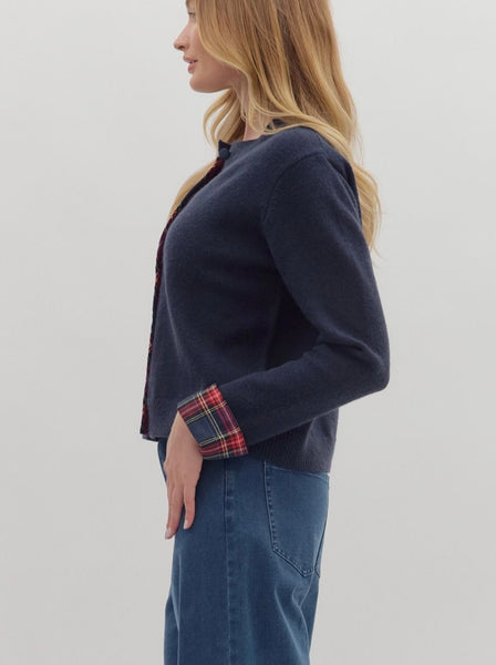 Josephine Knit Cardigan - Navy
