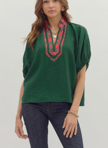 Addison S/S Top - Green