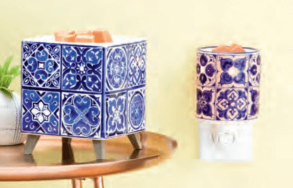 Indigo Tile Wax Warmer