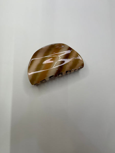 Tan Olive Combo Clip