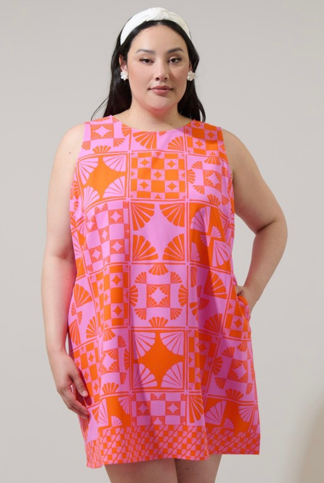 Haines Town Shift Mini Dress