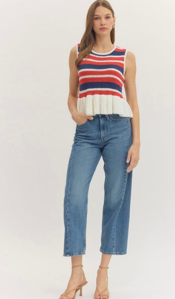 Blair Peplum Top