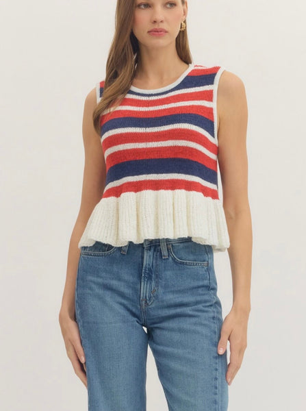 Blair Peplum Top