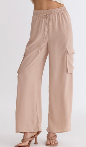 Grant Cargo Pants - Light Taupe