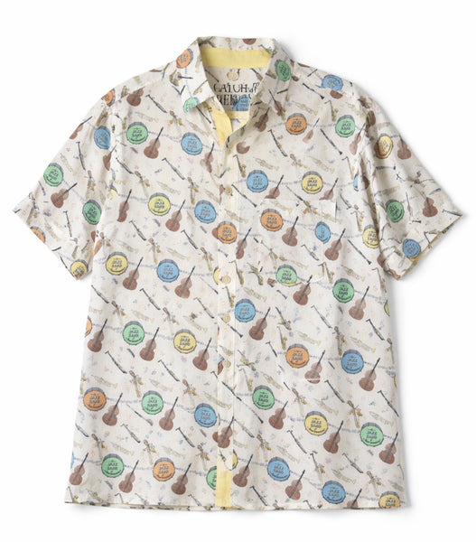 Jazz Fest Men’s Short Sleeve Collared Shirt
