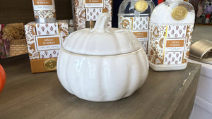 Southern Lights Candles - Ceramic Pumpkin