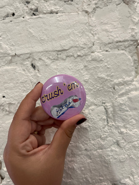Signed by Abby - LSU Game Day Buttons (Small)