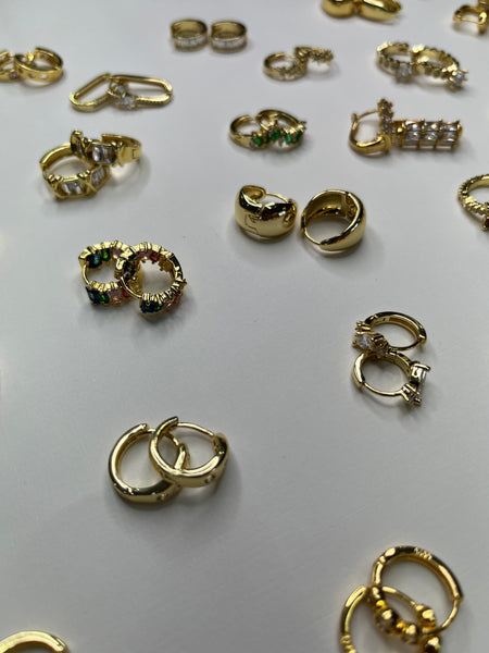 Mystery Gold Hoops