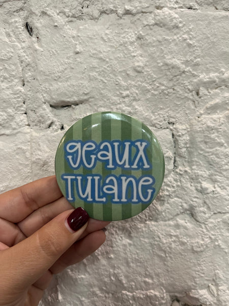 Signed by Abby - Tulane Game Day Buttons (Large)