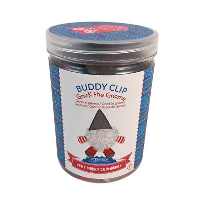 Buddy Clip - Gnick the Gnome - Very Merry Cranberry