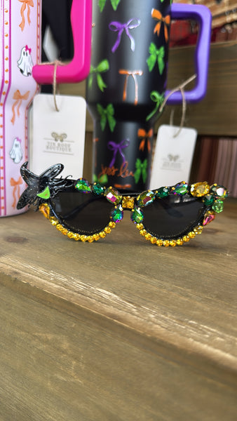 Halloween Rhinestone Sunglasses