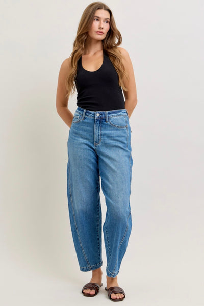 Judy Blue - Savannah High Waist Barrel Denim
