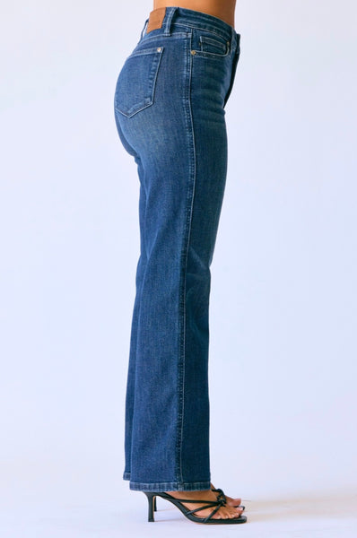 Judy Blue - Lydia Mid Rise Straight Denim